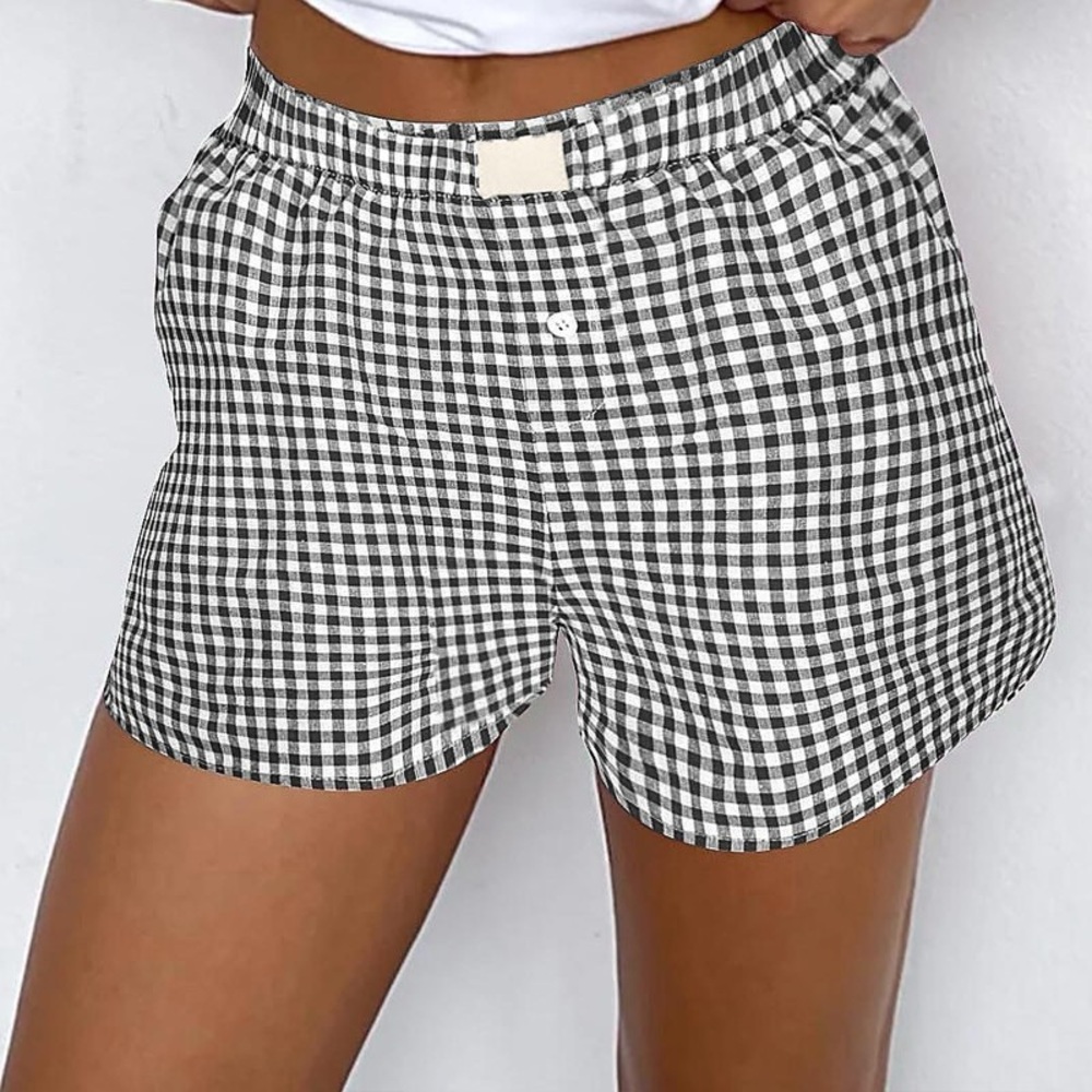 boxer shorts checkered new